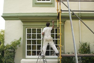 Downspout Painting in Gilbert, AZ